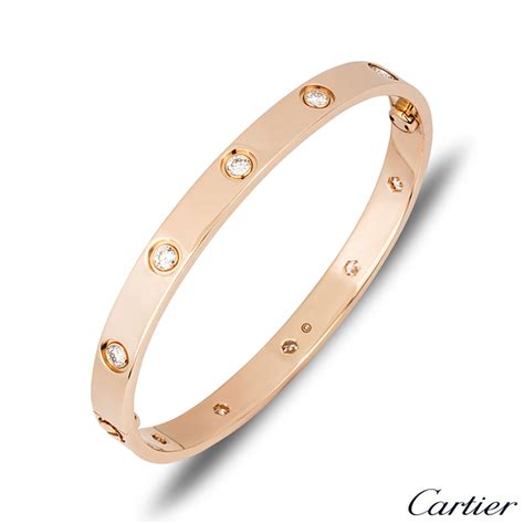 cartier rose gold love bracelet